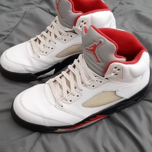 Air jordan 5 fire red